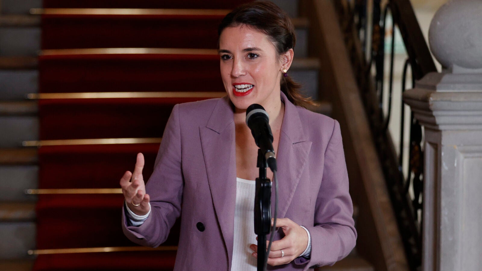 Irene Montero, sobre la reforma de la ley del 'solo sí es sí': 