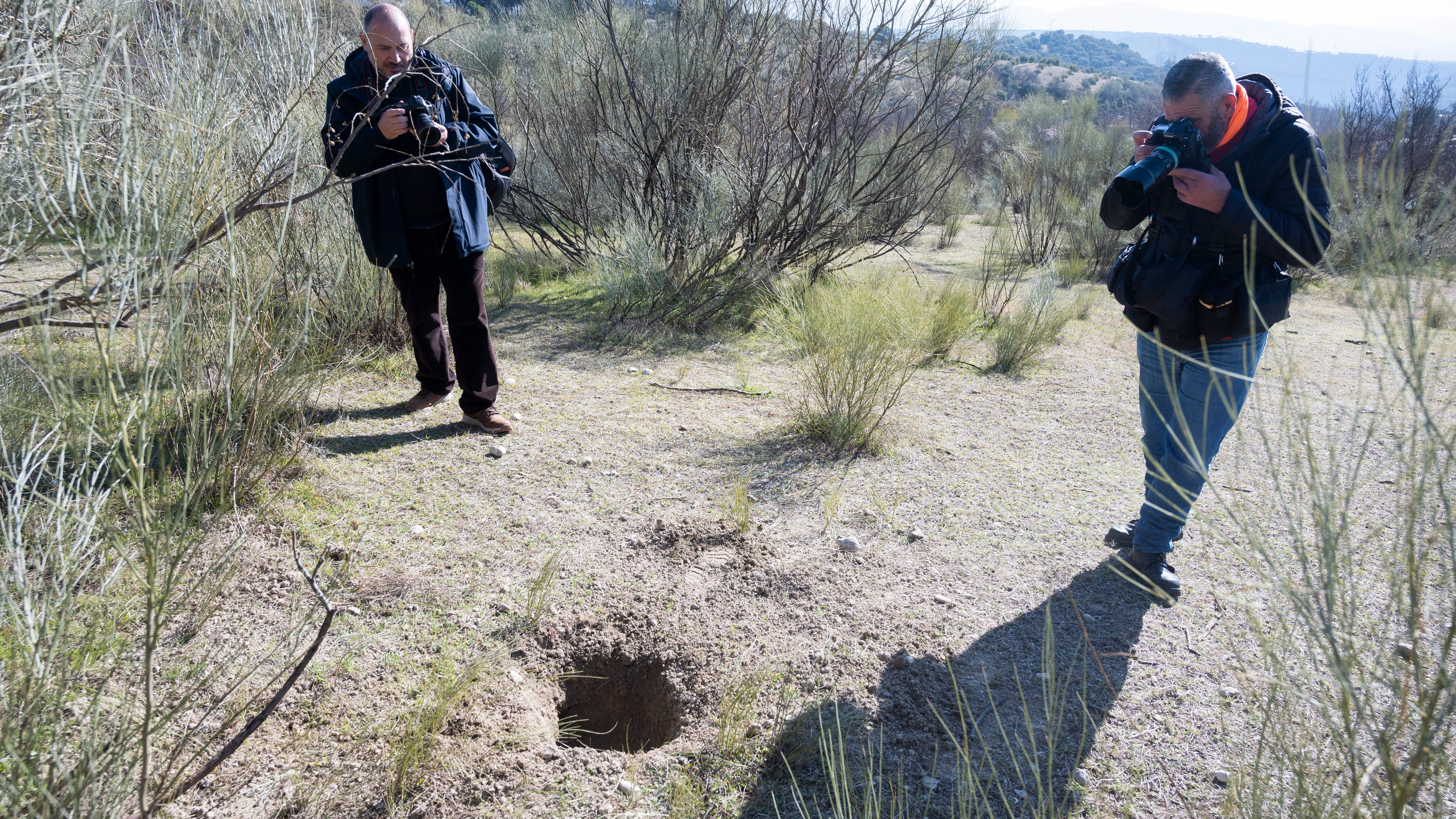 Lugar donde se encontr&oacute; el cuerpo del beb&eacute; en Granada
