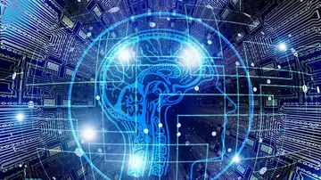Imagen de archivo de Inteligencia Artificial (IA) Imagen de archivo de Inteligencia Artificial (IA)