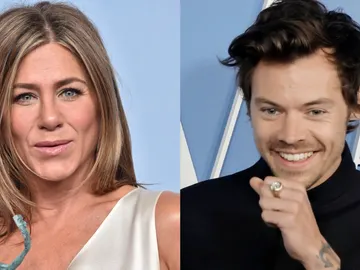 Harry Styles y Jennifer Aniston Harry Styles y Jennifer Aniston