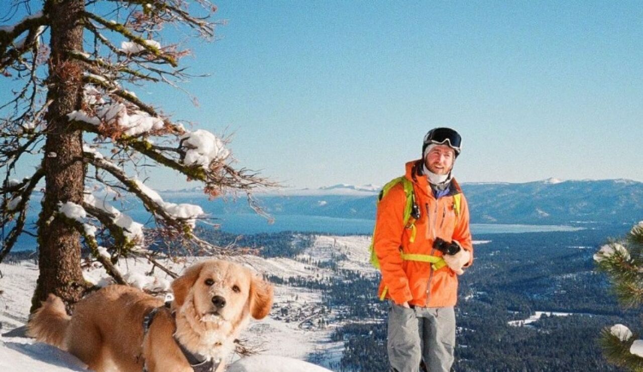 El esquiador Kyle Smaine, en una imagen de su Instagram
