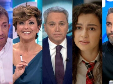 Antena 3, TV líder durante 15 meses con su mejor enero desde 2009 y la mayor distancia con su rival en 25 años