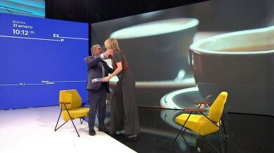 El abrazo con Susanna Griso que ha emocionado a Miguel Ángel Revilla: 