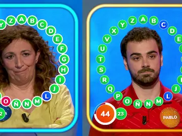 ¡Pablo, campeón del Duelo de Campeones! Vence a Sofía en ‘El Rosco’ y se lleva el bote de 50.000 euros ¡Pablo, campeón del Duelo de Campeones! Vence a Sofía en ‘El Rosco’ y se lleva el bote de 50.000 euros