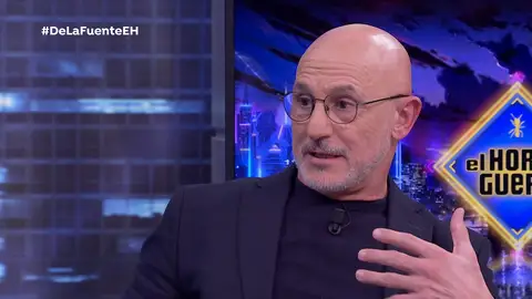 Luis de la Fuente en su visita a 'El Hormiguero' El seleccionador español, Luis de la Fuente