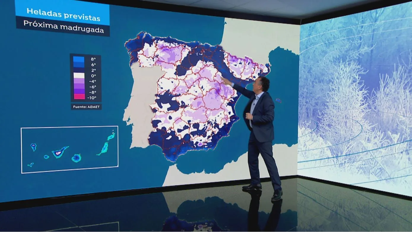 La previsión del tiempo de Roberto Brasero La previsión del tiempo de Roberto Brasero