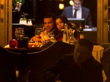 Joana Sanz y Dani Alves