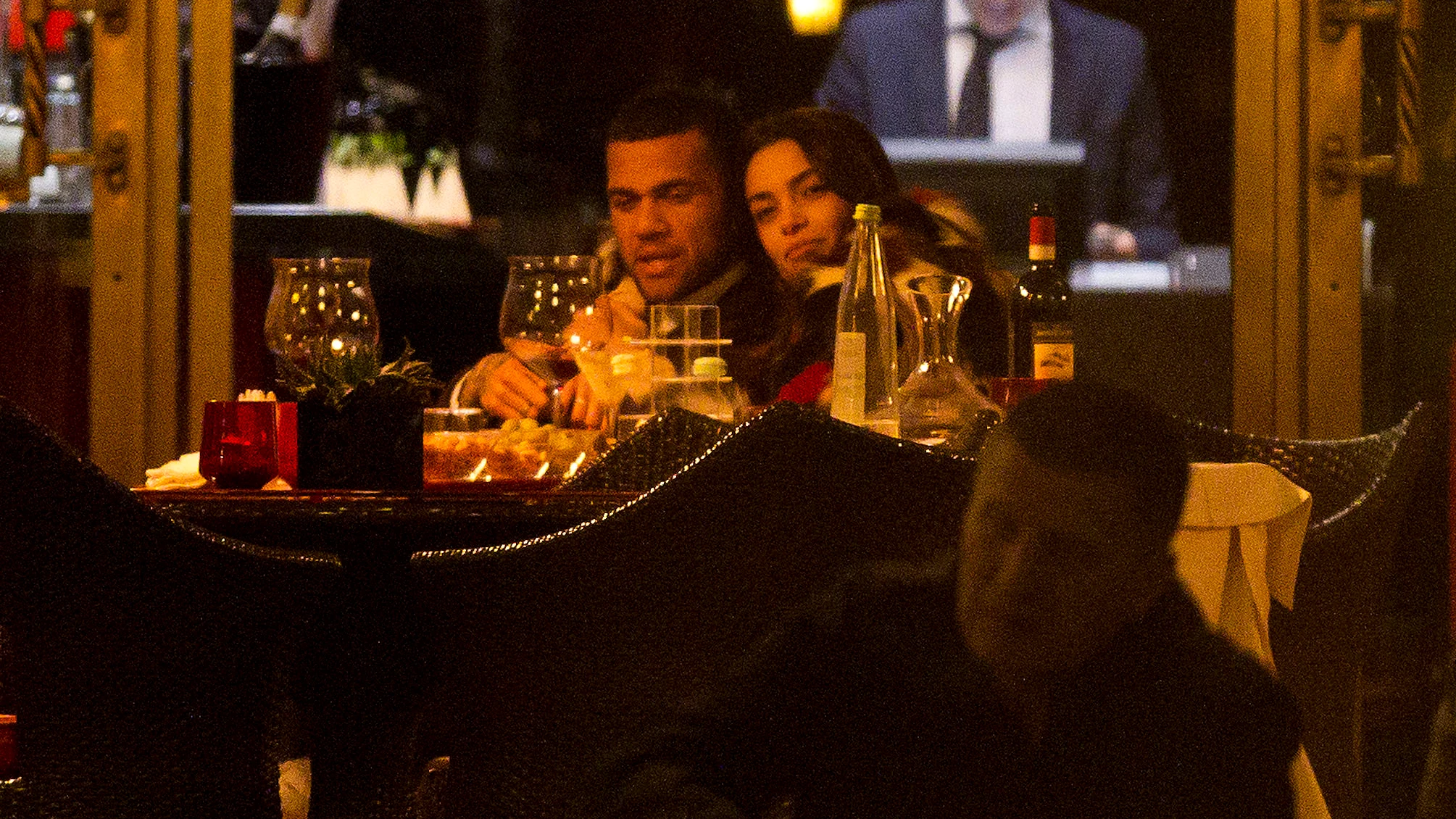 Joana Sanz y Dani Alves Joana Sanz y Dani Alves