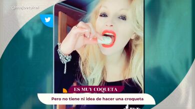 Una mujer extranjera intenta hacerse a las costumbres españolas comiendo croquetas... ¡Congeladas!
