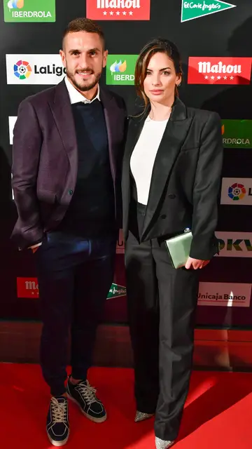 Koke y su mujer Beatriz Espejel Koke y su mujer Beatriz Espejel