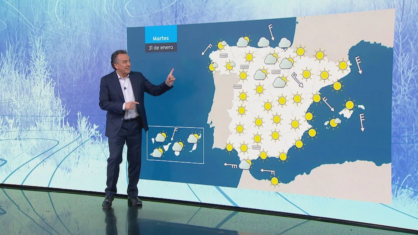 La previsión del tiempo de Roberto Brasero La previsión del tiempo de Roberto Brasero