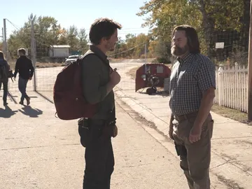 Pedro Pascal y Nick Offerman como Joel y Bill en 'The Last of Us' Pedro Pascal y Nick Offerman como Joel y Bill en 'The Last of Us'