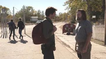 Pedro Pascal y Nick Offerman como Joel y Bill en 'The Last of Us'
