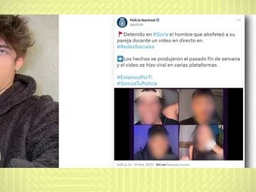 Tik Toker simula una agresi&oacute;n.