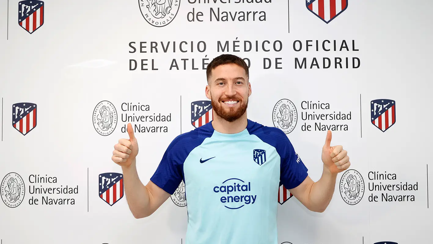 Matt Doherty, nuevo jugador del Atlético de Madrid Matt Doherty, nuevo jugador del Atlético de Madrid