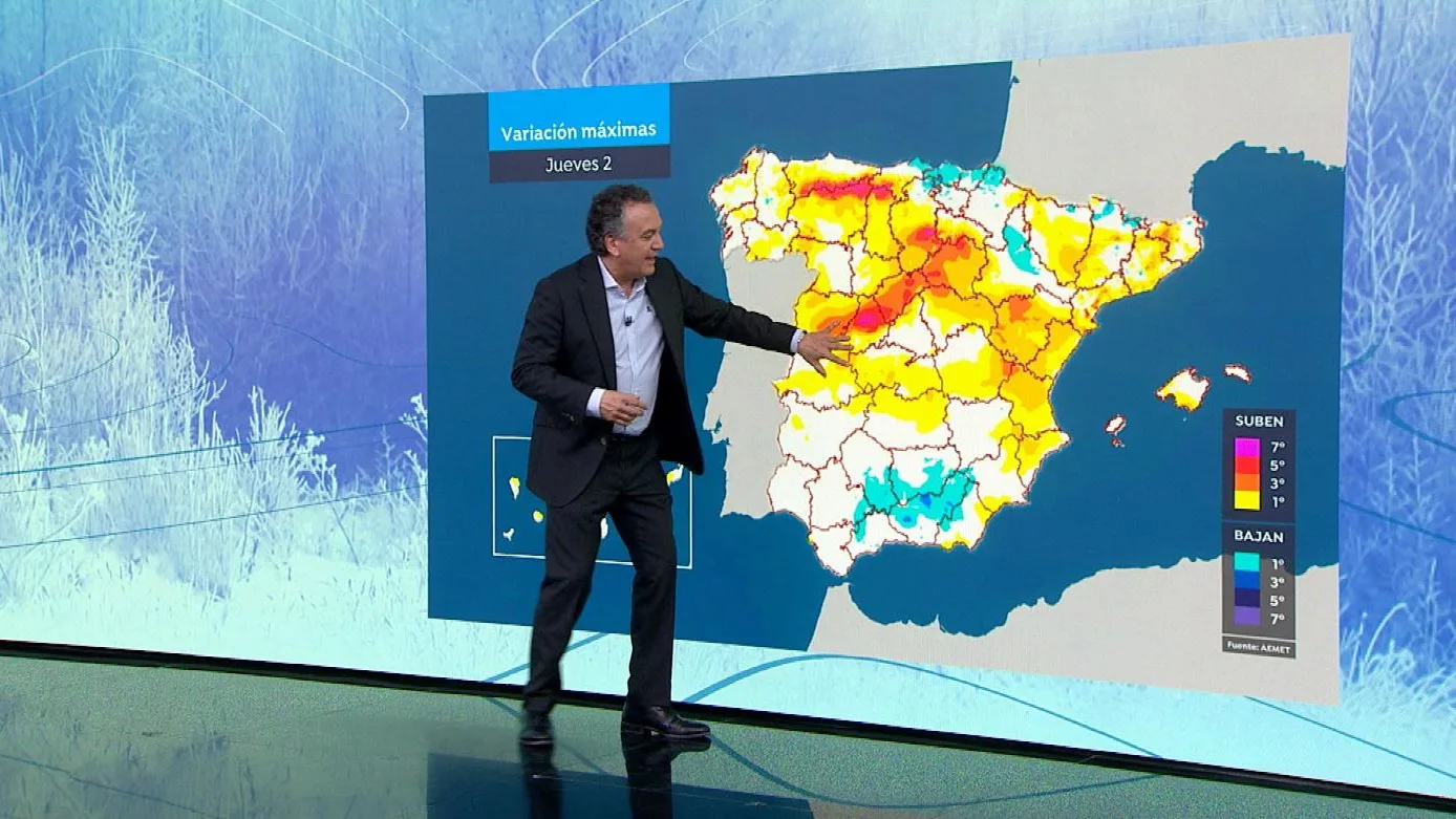 La previsión del tiempo de Roberto Brasero La previsión del tiempo de Roberto Brasero