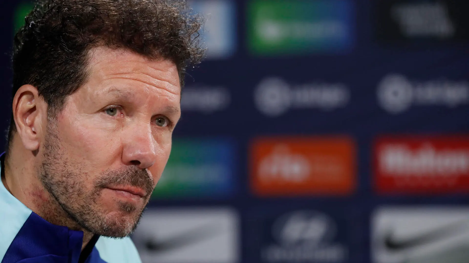 Diego Pablo Simeone en rueda de prensa