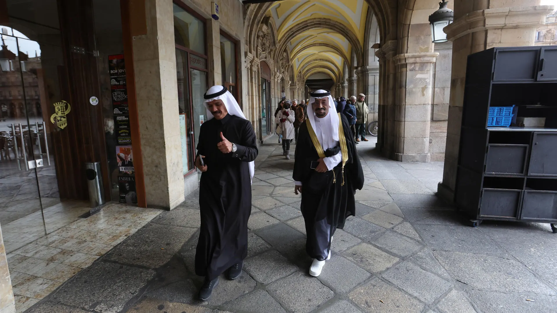 Los jeques árabes de Salamanca Los jeques árabes de Salamanca