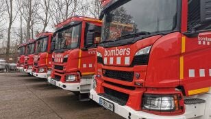 Imagen de archivo de los Bombers de Catalu&ntilde;a