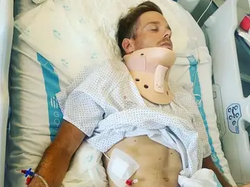 A los días del accidente A los días del accidente