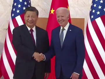 El presidente de China y de Estados Unidos El presidente de China y de Estados Unidos