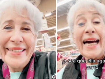 Aida Sedano, conocida como 'La abuela' en la red social