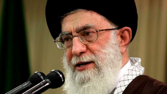 El l&iacute;der supremo de Ir&aacute;n, el ayatol&aacute; Al&iacute; Jamenei