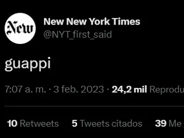 'Guappi' aparece por primera vez en el NYT 'Guappi' aparece por primera vez en el NYT