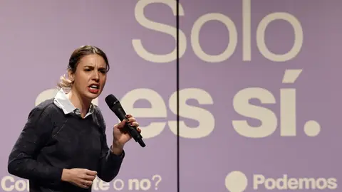 La ministra de Igualdad, Irene Montero La ministra de Igualdad, Irene Montero