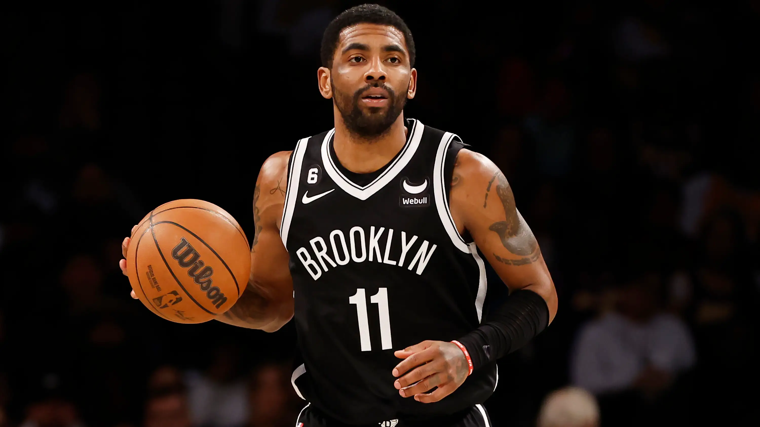 Kyrie Irving, en un partido de la NBA con los Brooklyn Nets Kyrie Irving, en un partido de la NBA con los Brooklyn Nets