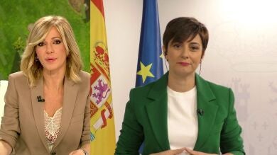 La ministra Isabel Rodríguez: 