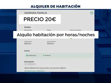 Alquiler de habitación por horas Alquiler de habitación por horas