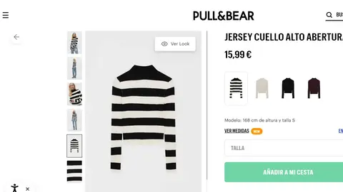Jersey cuello alto Jersey cuello alto
