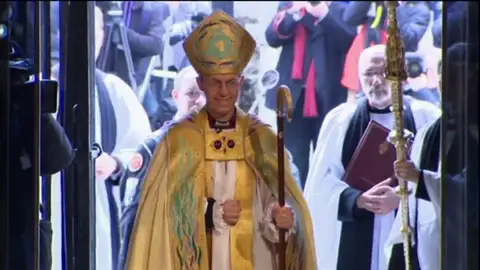 Justin Welby, arzobispo de Canterbury Justin Welby, arzobispo de Canterbury