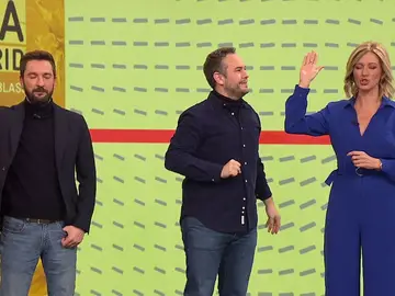 Truco de magia en Espejo Público. Truco de magia en Espejo Público.