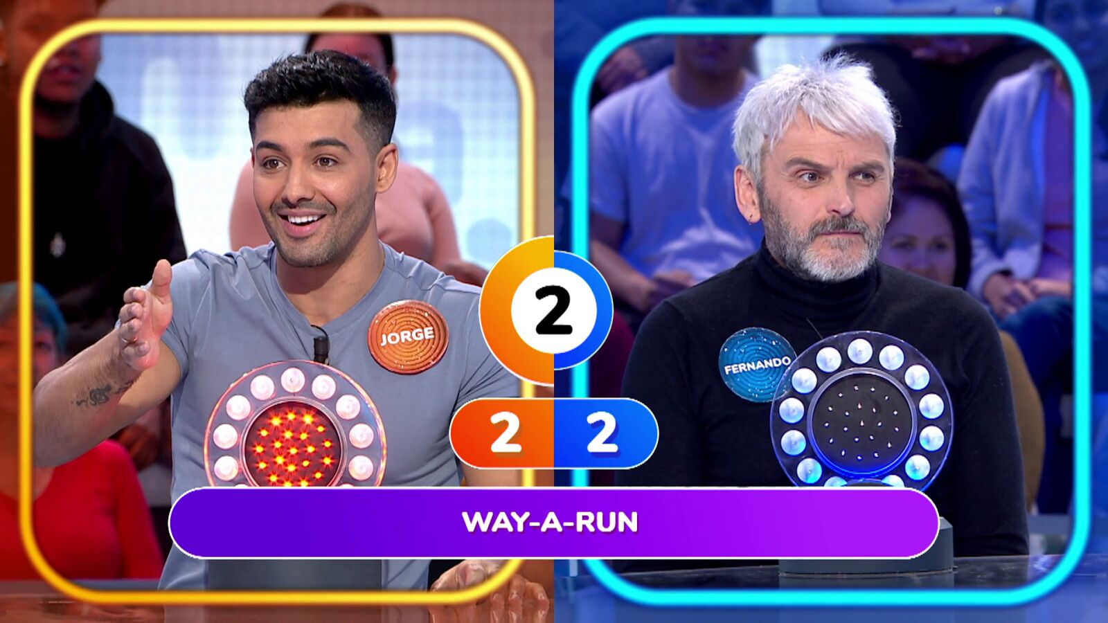 El lío de Jorge González y Fernando Tejero con el inglés: ¡Necesitan ‘huir’ en ‘La Pista’!
