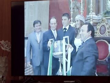 La Copa de Rey, protagonista de la boda de Joaqu&iacute;n y Susana Saborido