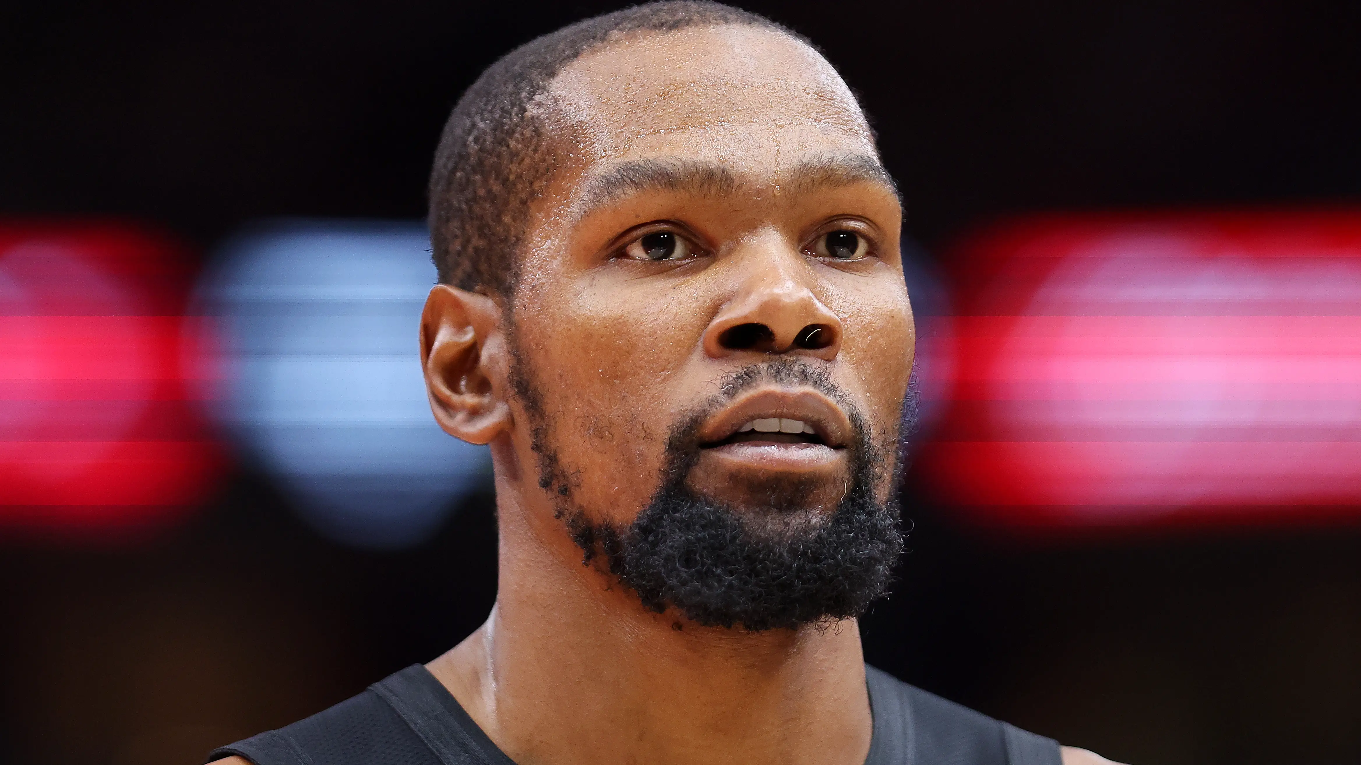 Kevin Durant, en un partido con los Brooklyn Nets en la NBA