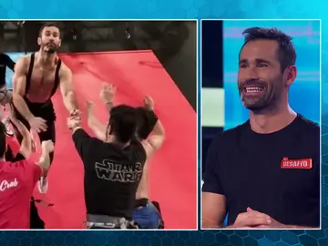 Las imágenes del momento en el que Jorge Blanco sufre una lesión de rodilla Las imágenes del momento en el que Jorge Blanco sufre una lesión de rodilla