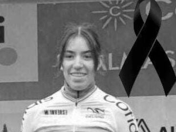 La ciclista Estela Domínguez del Sopela Team