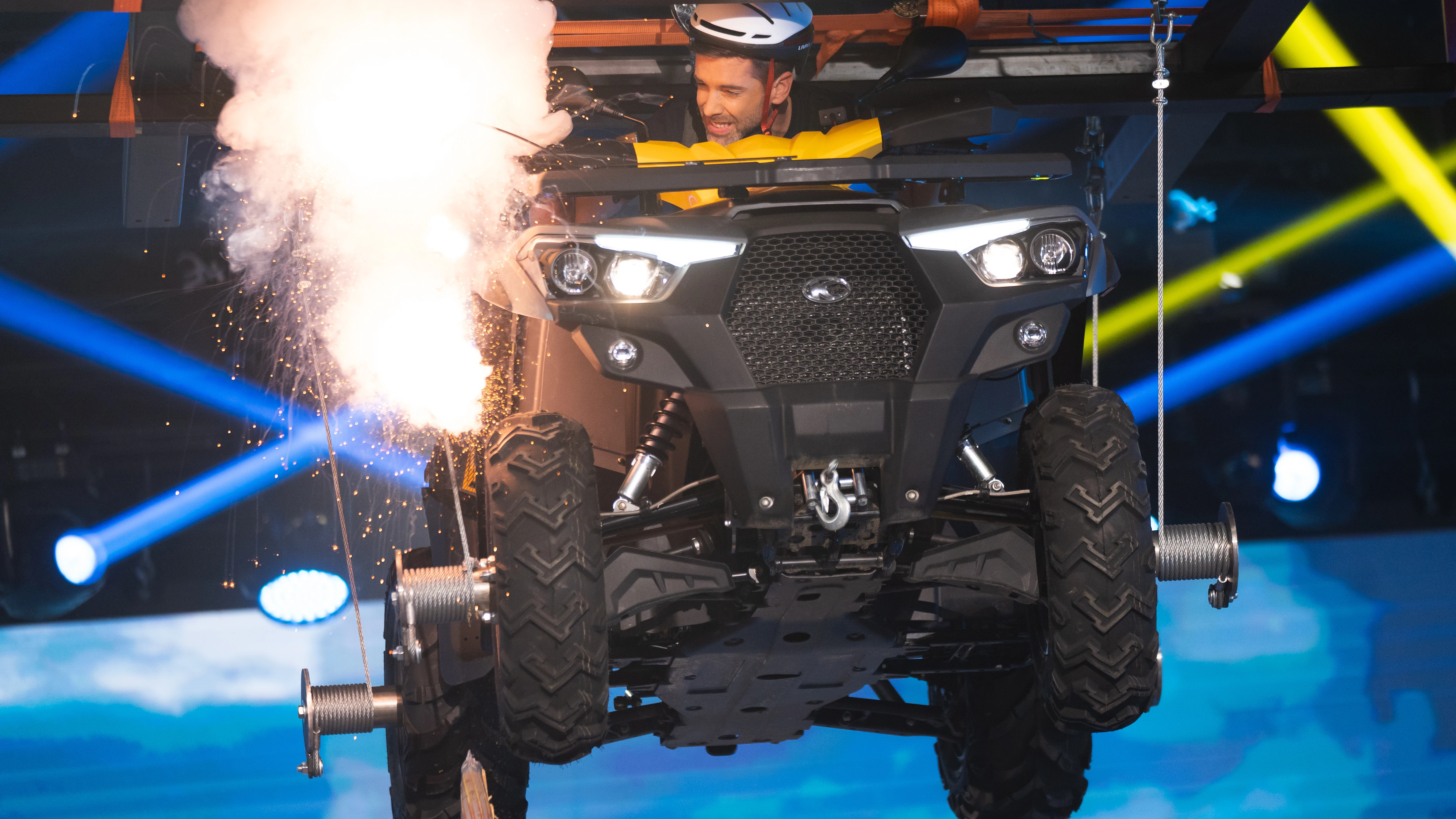 ¡Saltan chispas! José Yélamo impresiona en su reto sobre el quad en ‘El Desafío’