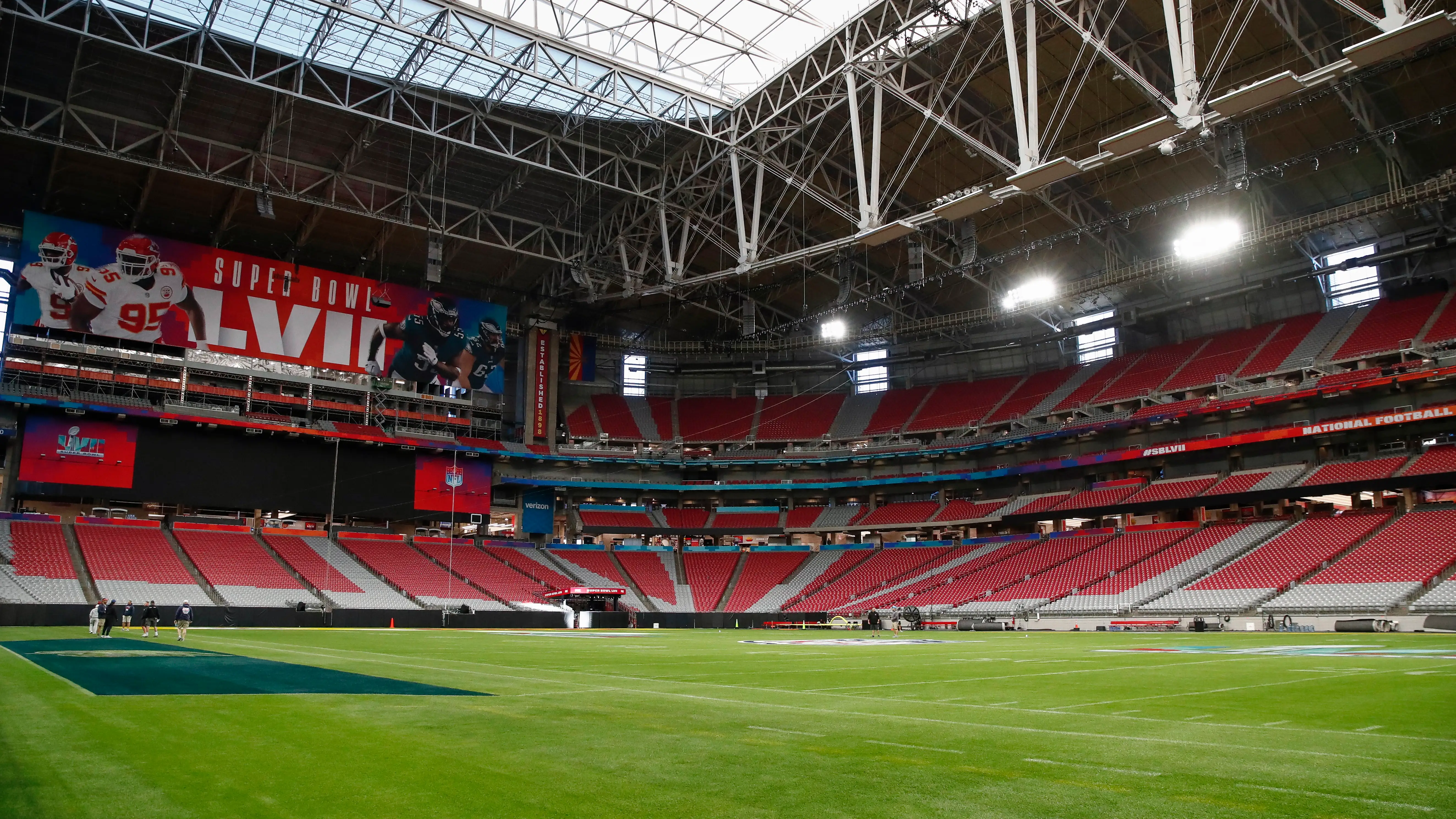El State Farm Stadium de Glendale, escenario de la Super Bowl 2023 El State Farm Stadium de Glendale, escenario de la Super Bowl 2023