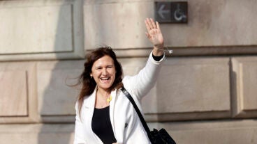 Laura Borras, expresidenta del Parlament de Catalu&ntilde;a