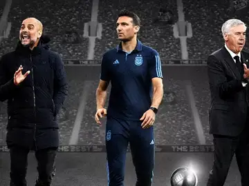 Guardiola, Scaloni y Ancelotti, finalistas al premio The Best Guardiola, Scaloni y Ancelotti, finalistas al premio The Best