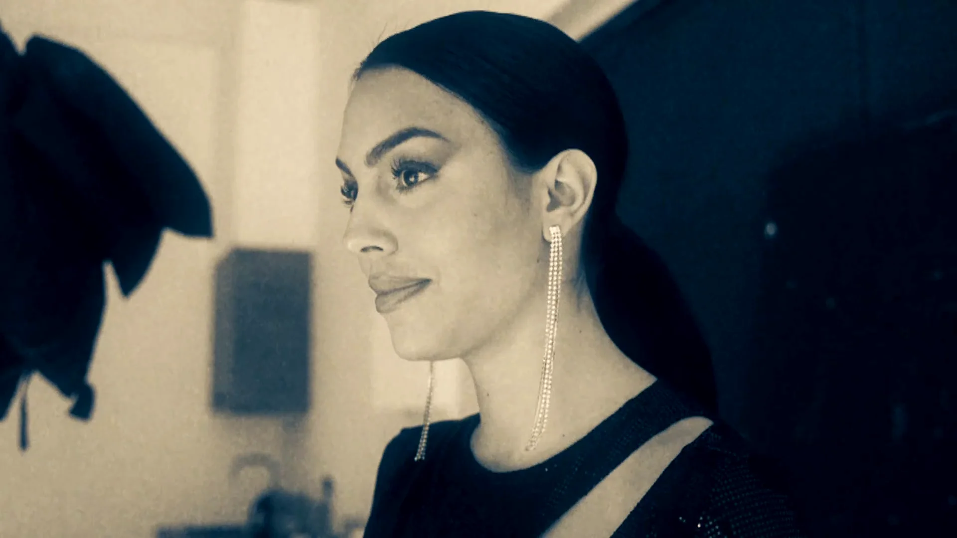 Georgina hace historia en el mundo de la moda al protagonizar la campa&ntilde;a de Elisabetta Franchi