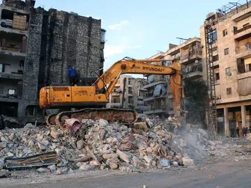 Alepo tras el terremoto Alepo tras el terremoto