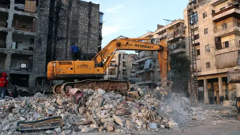 Alepo tras el terremoto Alepo tras el terremoto