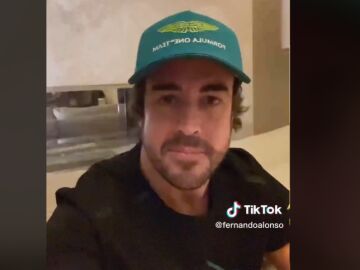 El primer TikTok de Fernando Alonso