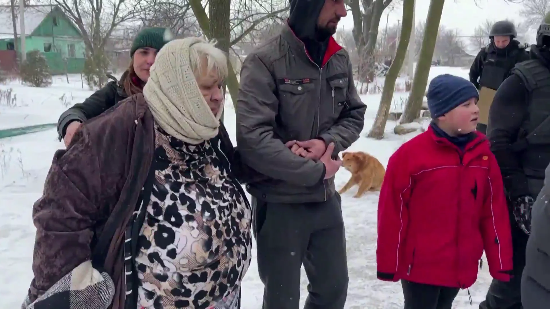 La mujer que muri&oacute; de un infarto en Donetsk