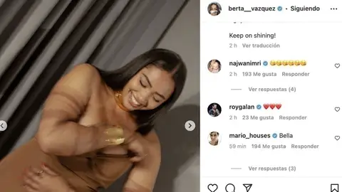 El cariñoso mensaje de Mario Casas a Berta Vázquez El cariñoso mensaje de Mario Casas a Berta Vázquez